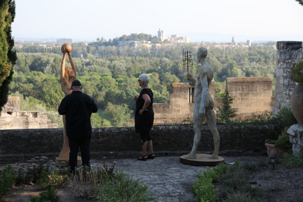 Vue sur Avignon