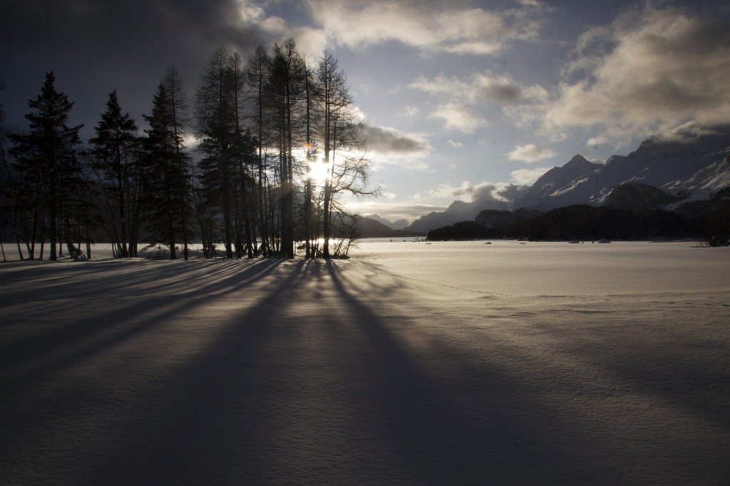 ABENDSONNE IN SILS