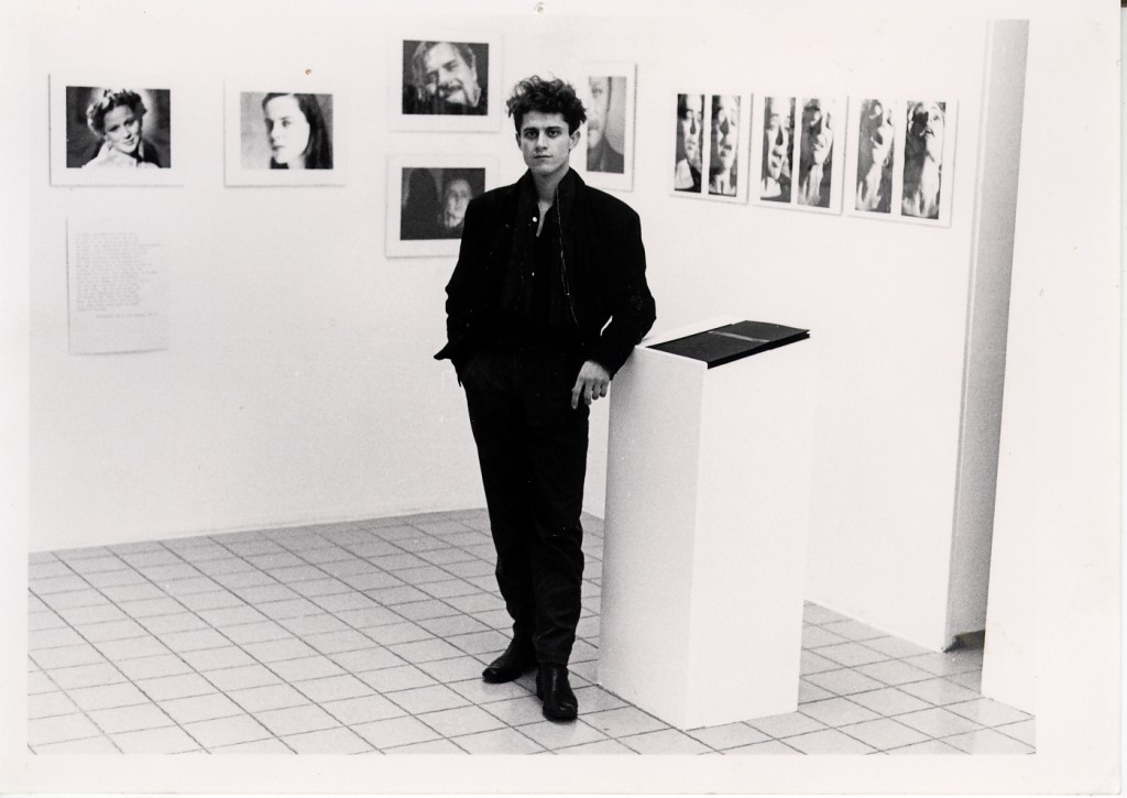 Mark Blezinger, first exhibition photo, Berlin date